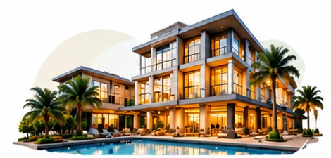 Hotel and hospitality property