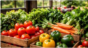 Fresh vegetables supplied by Ochitex Fresh Supply